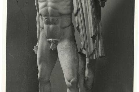 calco di scultura Gruppo dei Tirannicidi: ricostruzione della statua di Aristogitone 153 photo