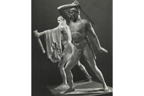 Calco di scultura Gruppo dei Tirannicidi 161 photo