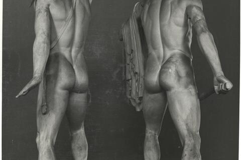 calco di scultura Gruppo dei Tirannicidi: ricostruzione del gruppo proposta da Giglioli 161 photo