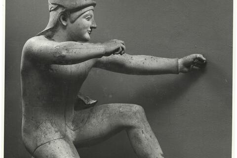 calco di scultura Sculture del frontone occidentale del tempio di Atena Aphaia ad Egina 162 photo