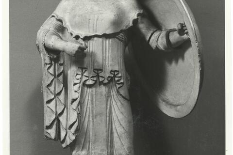 calco di scultura Sculture del frontone occidentale del tempio di Atena Aphaia ad Egina 166 photo