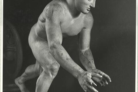 calco di scultura Sculture del frontone orientale del tempio di Aphaia ad Egina 178 photo