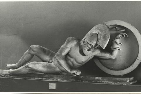 calco di scultura Sculture del frontone orientale del tempio di Aphaia ad Egina 179 photo