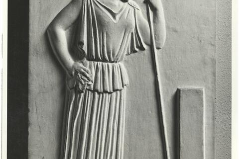calco di scultura Rilievo con Atena 191 photo