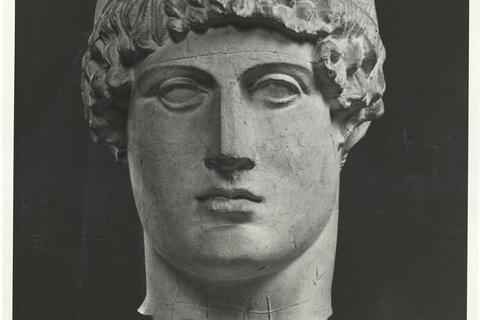 calco di scultura Testa del c.d. Auriga dell'Esquilino 207 photo