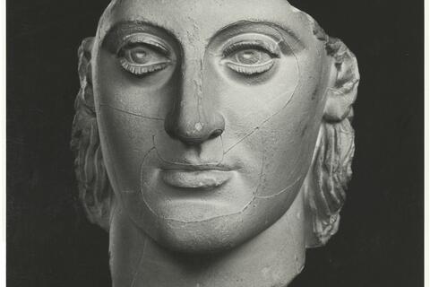 calco di scultura Testa di Atena 215 photo