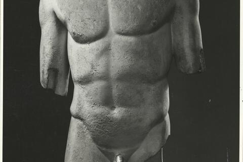 calco di scultura Torso maschile 218 photo