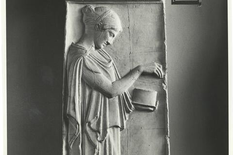 calco di scultura c.d. Stele Giustiniani 226 photo