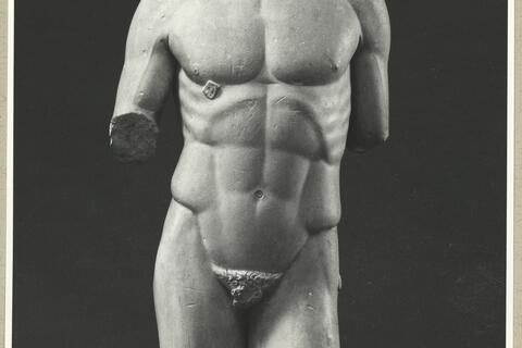 calco di scultura Atleta da Cirene 248 photo