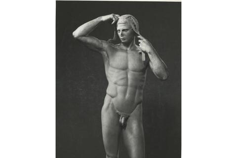 Calco di scultura c.d. Atleta Amelung 269 photo