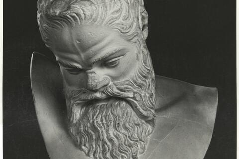 calco di scultura Busto di Marsia 272 photo