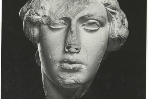 calco di scultura Testa di Atena 273 photo