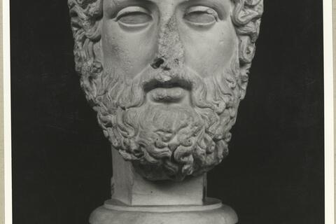 calco di scultura Testa dello Zeus tipo Dresda 285 photo