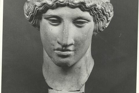 calco di scultura Testa di Efebo 289 photo