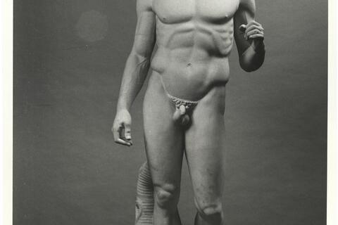 calco di scultura Statua del Doriforo 309 photo