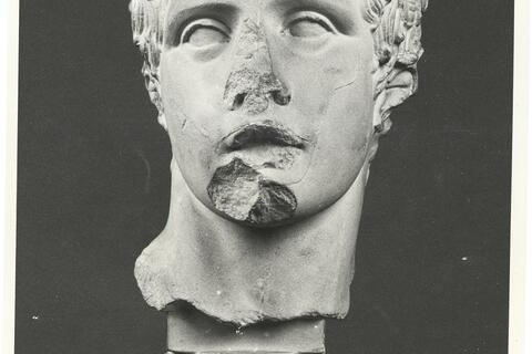 calco di scultura Testa del Doriforo 313 photo