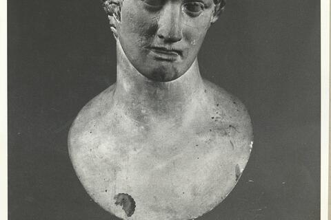 calco di scultura Testa di Pan 317 photo