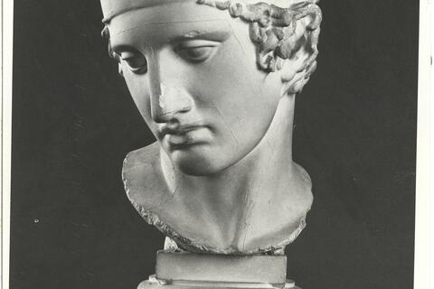 calco di scultura Testa del Diadumeno 318 photo