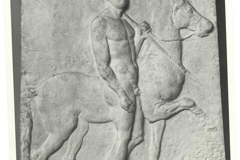 calco di scultura Rilievo di Doriforo 321 photo