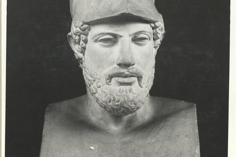 calco di scultura Erma di Pericle 337 photo