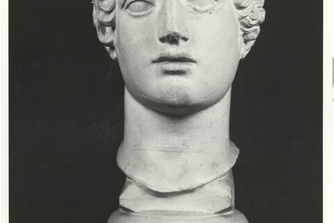 calco di scultura Testa del tipo della c.d. Saffo 349 photo