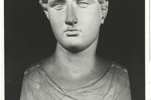 calco di scultura C.d. Saffo Albani 351 photo