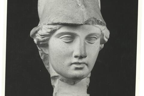 calco di scultura Testa di Atena 361 photo