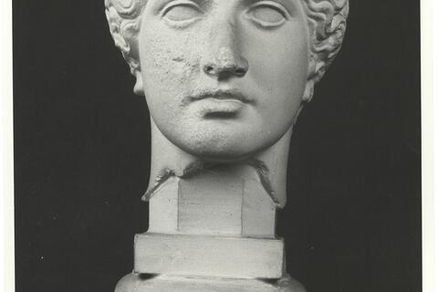 calco di scultura Testa di Hera 368 photo