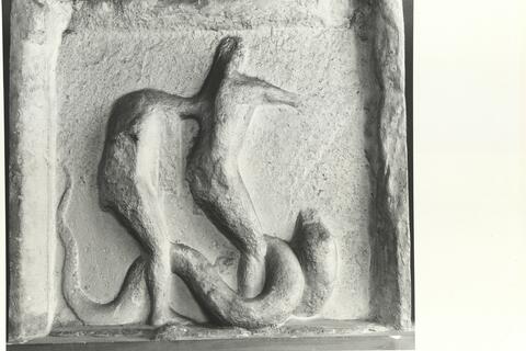 calco di scultura Metopa del lato Est dell'Ephaisteion: Eracle e l'Idra di Lerna 406 photo