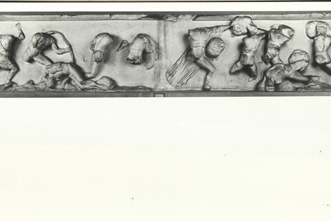 calco di scultura Fregio Est dell'Ephaisteion: Battaglia tra Erittonio e Anfizione 409 photo