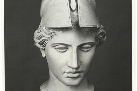 calco di scultura Testa dell'Atena cd. "di Velletri" 448 photo
