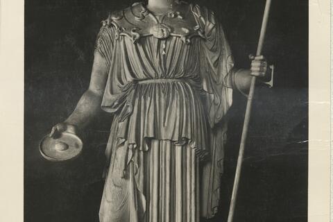 calco di scultura Statua di Atena. Ricostruzione di Rizzo-Amelung. Testa cd. Carpegna e torso cd. Medici. 454 photo