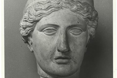 calco di scultura Testa di Era (c.d. Era di Girgenti) 457 photo