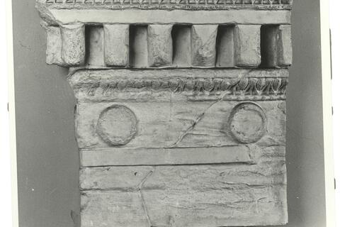 calco di scultura Cornicione decorato, da Atene, Eretteo 490 photo