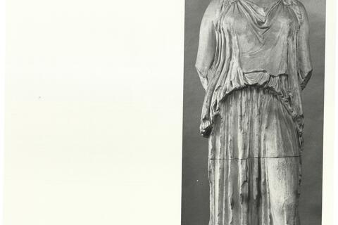 calco di scultura Cariatide dell'Eretteo di Atene 495 photo