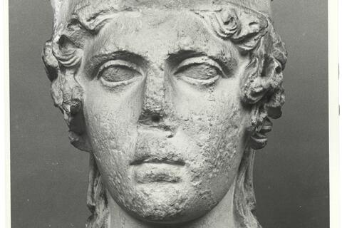 calco di scultura Testa di Atena 529 photo