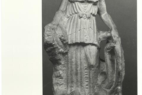 calco di scultura Statuetta di Atena Parthenos, cd. Atena Lenormant 537 photo