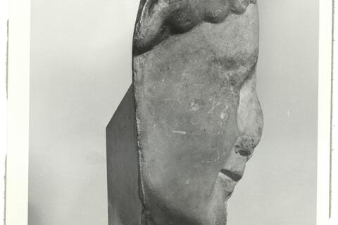 calco di scultura Testa di kouros da Egina 64 photo