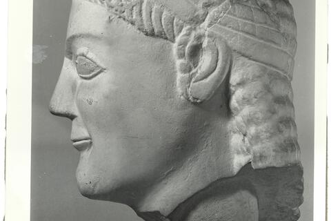 calco Testa di Kouros dallo Ptoion 66 photo