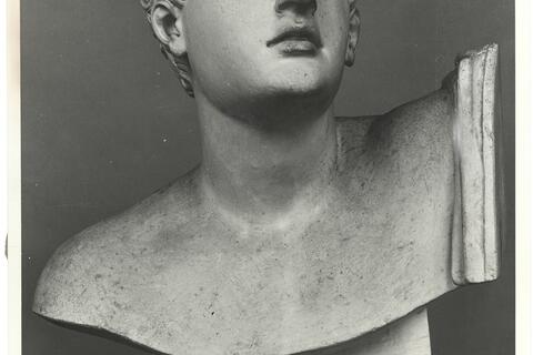 calco di scultura Busto di “Pothos” 679 photo