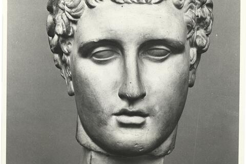 calco di scultura Testa dell’Ermes del Belvedere (c.d. Antinoo) 685 photo