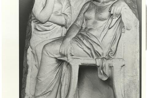 calco di scultura Stele funeraria dal Pireo 700 photo