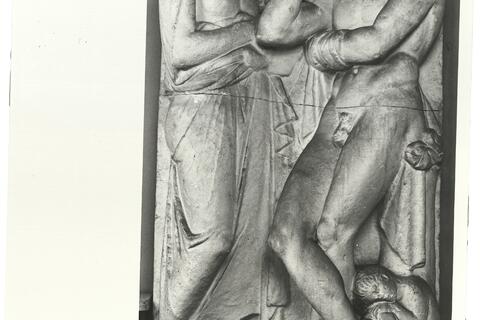 calco di scultura Stele funeraria dal Ceramico 707 photo