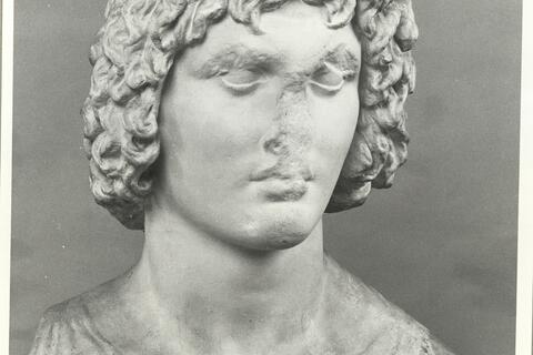calco di scultura Busto maschile c.d. "Eubuleo", Eleusi 746 photo