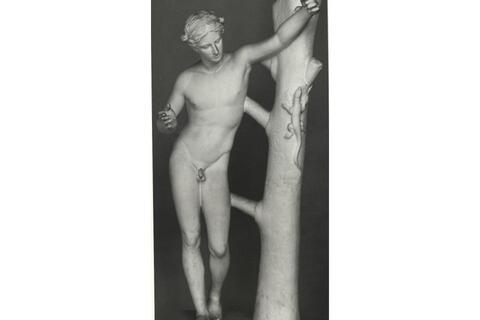 Calco di scultura Statua dell'Apollo Borghese 755 photo