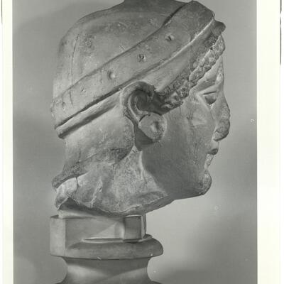 calco di scultura Sculture del frontone est dello Hekatompedon 115 photo