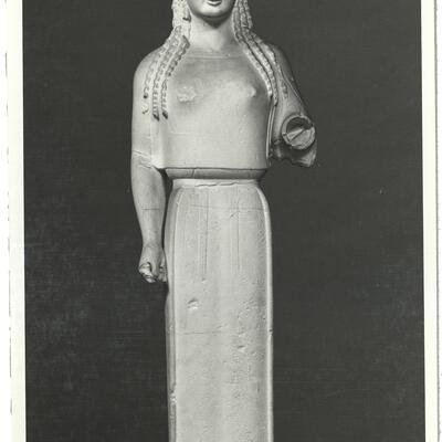 calco di scultura c.d. Kore col peplo 133 photo
