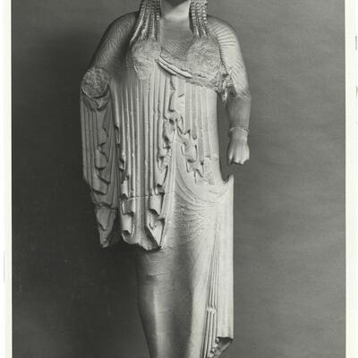 calco di scultura Kore di Antenor 151 photo