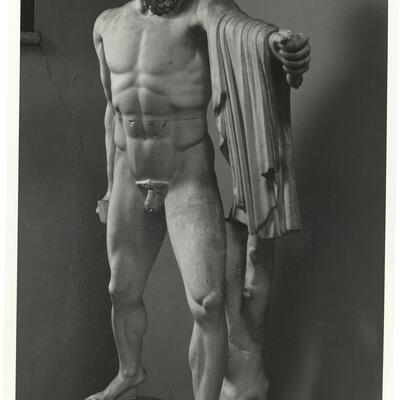 calco di scultura Gruppo dei Tirannicidi: ricostruzione della statua di Aristogitone 153 photo