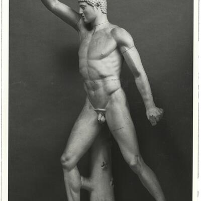 calco di scultura Gruppo dei Tirannicidi: statua di Armodio 158 photo